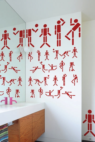 2x4 "Modular Icons" Wall Decals