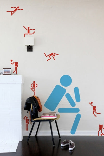 2x4 "Modular Icons" Wall Decals