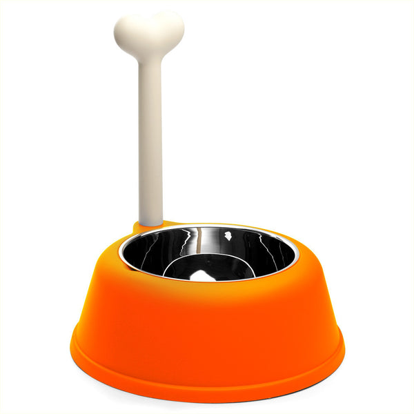 Alessi Lupita Dog Bowl Orange