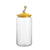 Alessi Mio Cat Jar Yellow